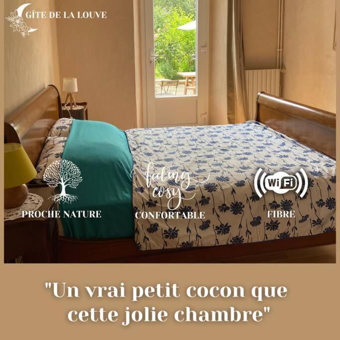 Chambre Double Cosy - Gite De La Louve Fougax-et-Barrineuf Екстер'єр фото